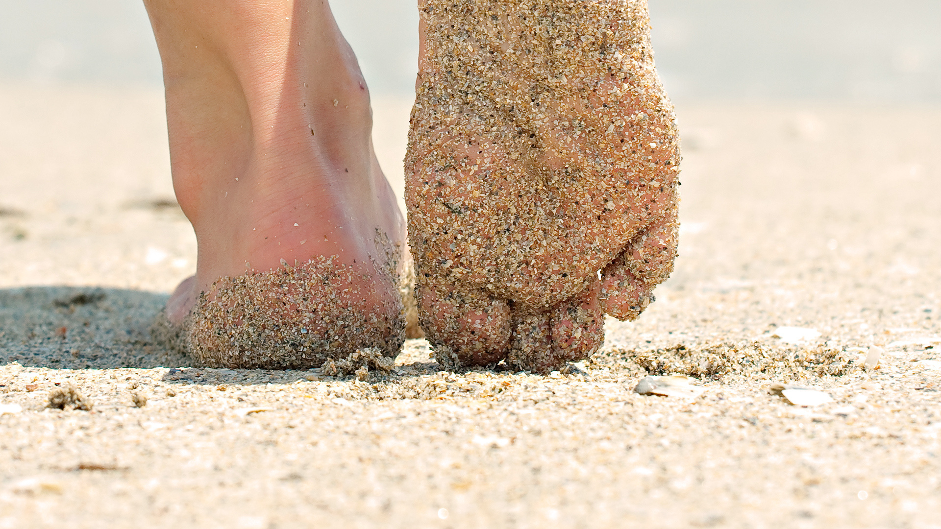 Сочная попочка на теплом песке