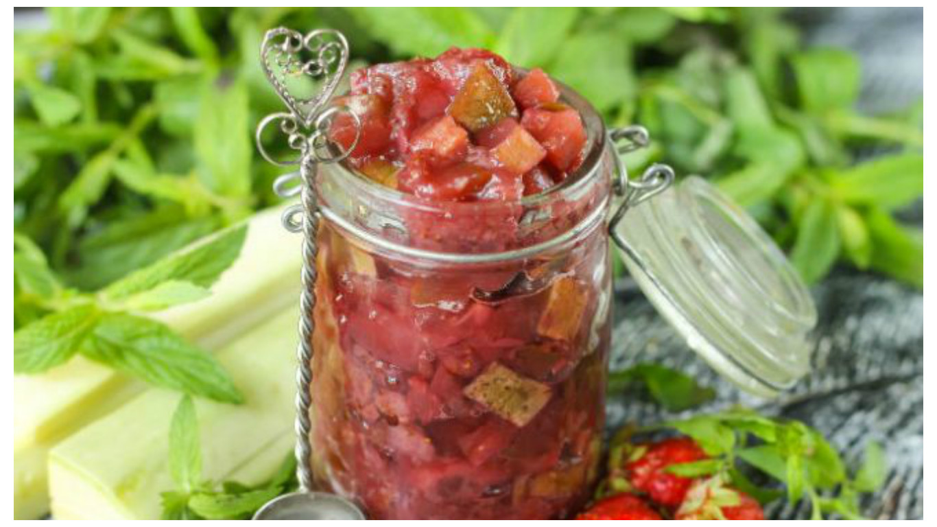 Варенье из кабачков и клубники