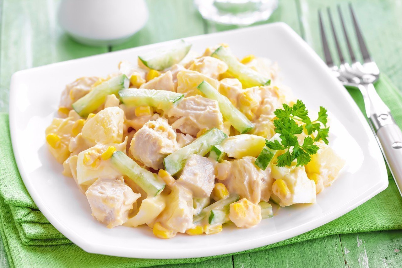 Рецепты салатов с курицей простые и вкусные с фото