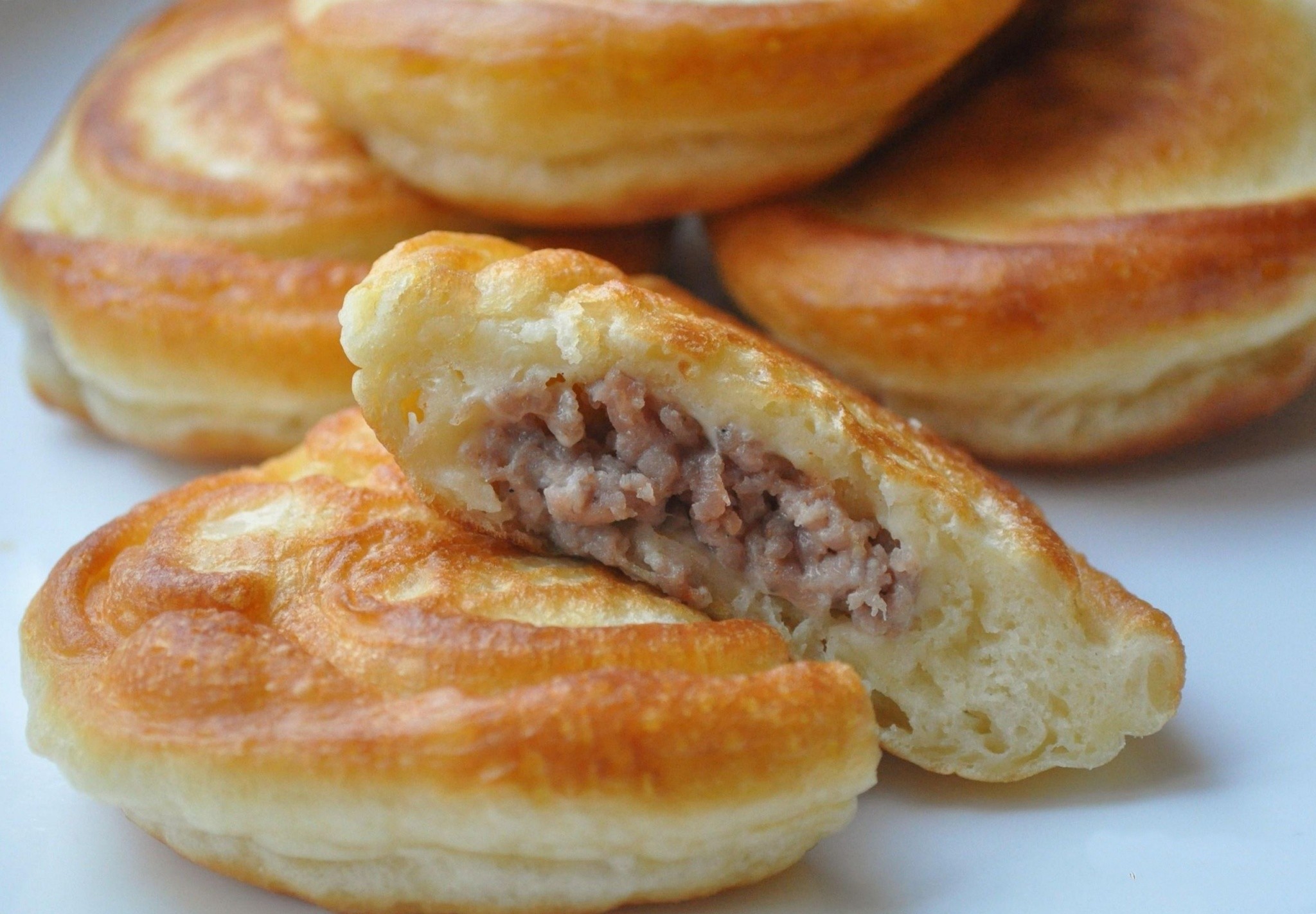 Пирожки с мясом – 9 рецептов в духовке и на сковороде