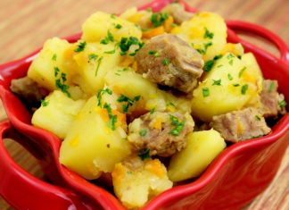 Тушеная картошка – 8 рецептов с мясом, курицей