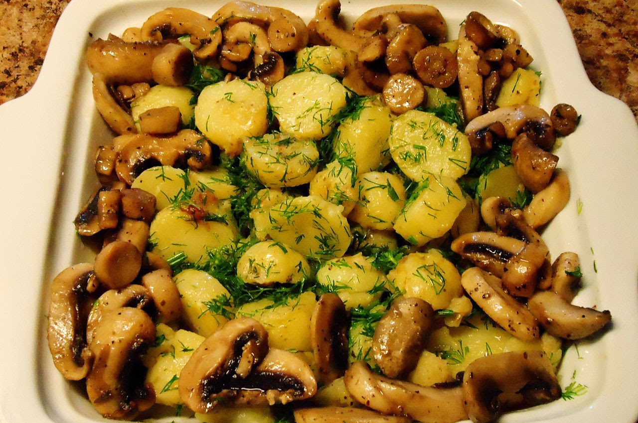 картофельный с грибами фото