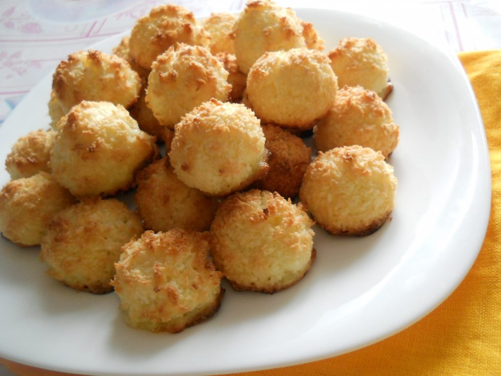 Кокосовое песочное печенье