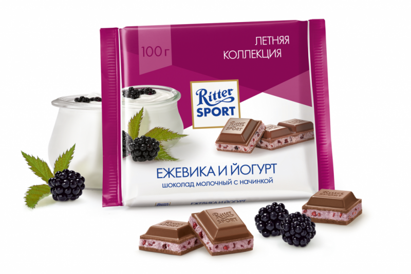 Шоколад Риттер Спорт (Ritter Sport): все виды, состав, калорийность ...