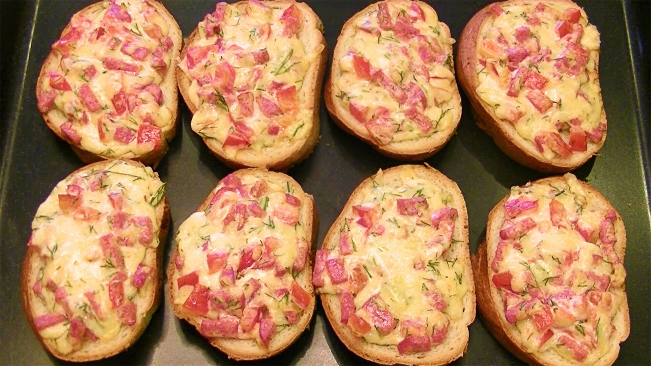 бутерброды пиццы на батоне в духовке фото 29