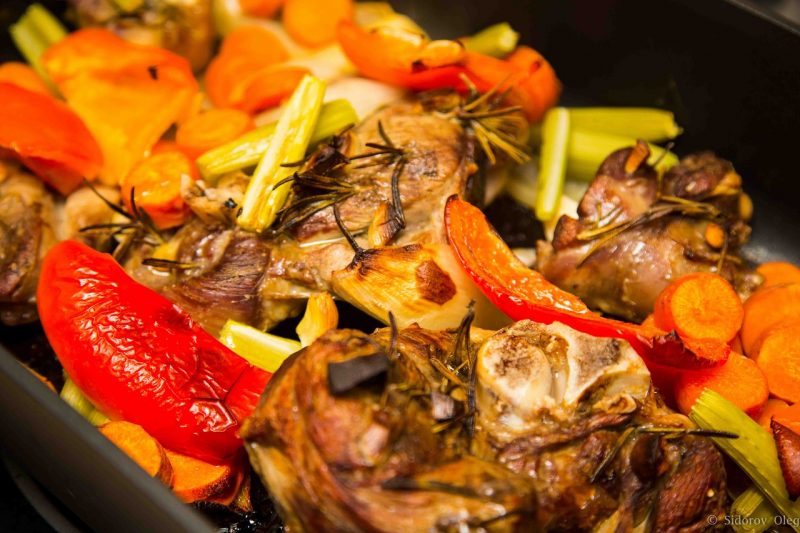 Баранина рецепты приготовления в казане тушеная с овощами