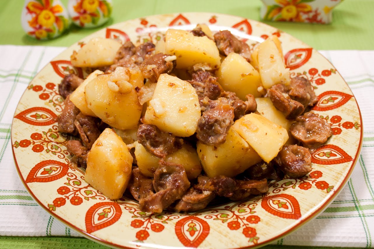 Рецепты из ливера с картофелем