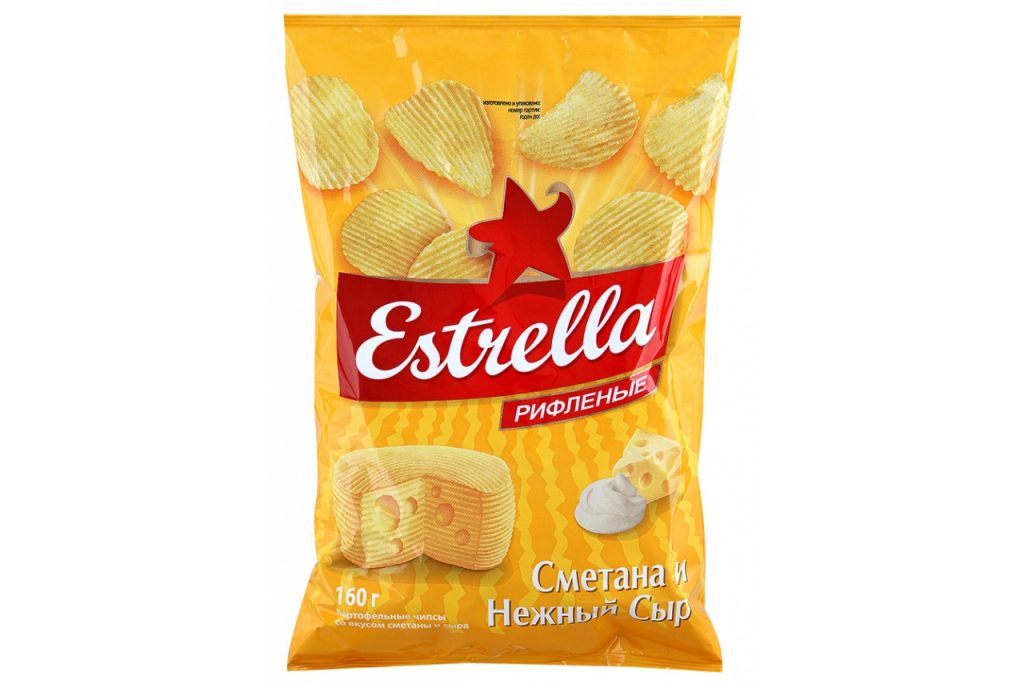 Чипсы Эстрелла (Estrella): состав, вкусы 2 оригинальных и простых ...