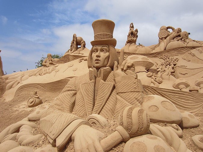 Коллекция песочных скульптур