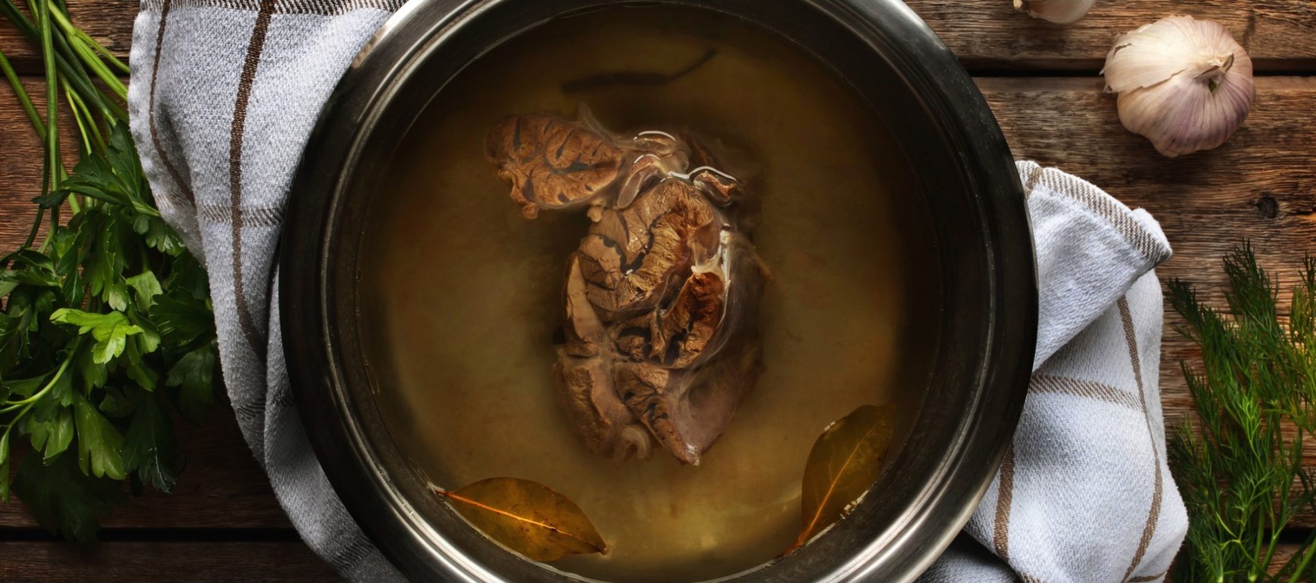 Бульон говяжий, настоящий