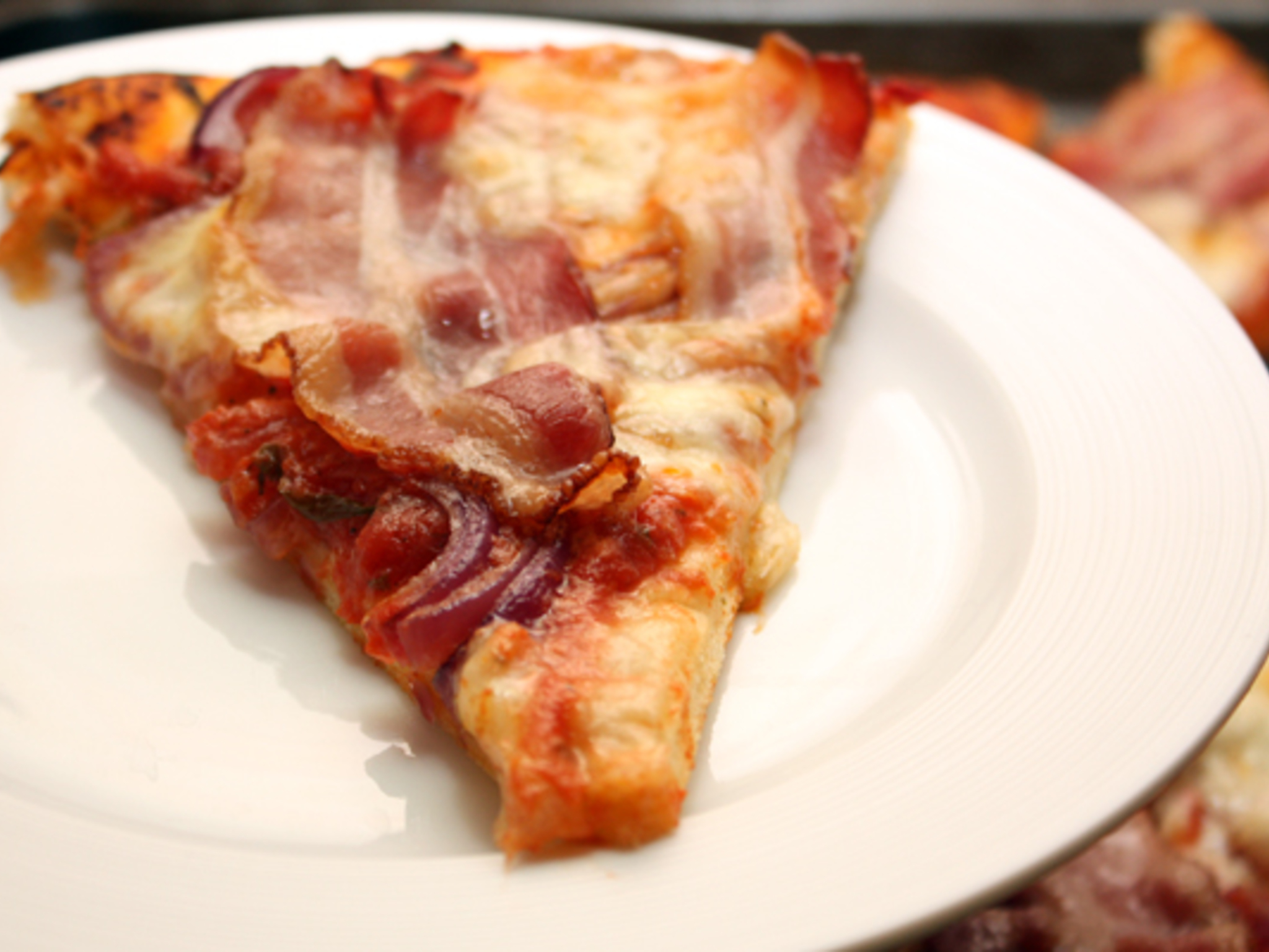 рецепт пиццы с беконом и ветчиной фото 104