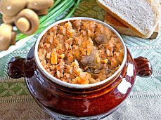 Гречка с мясом - 7 рецептов, как приготовить в мультиварке, в духовке и на сковороде