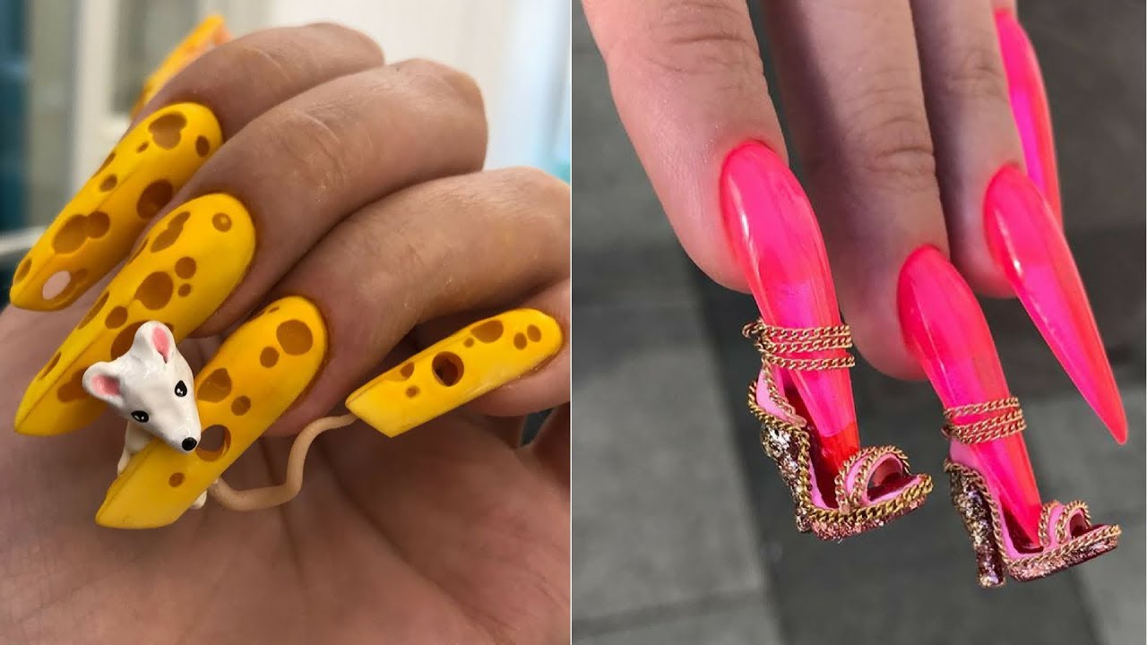 Самый странный дизайн ногтей