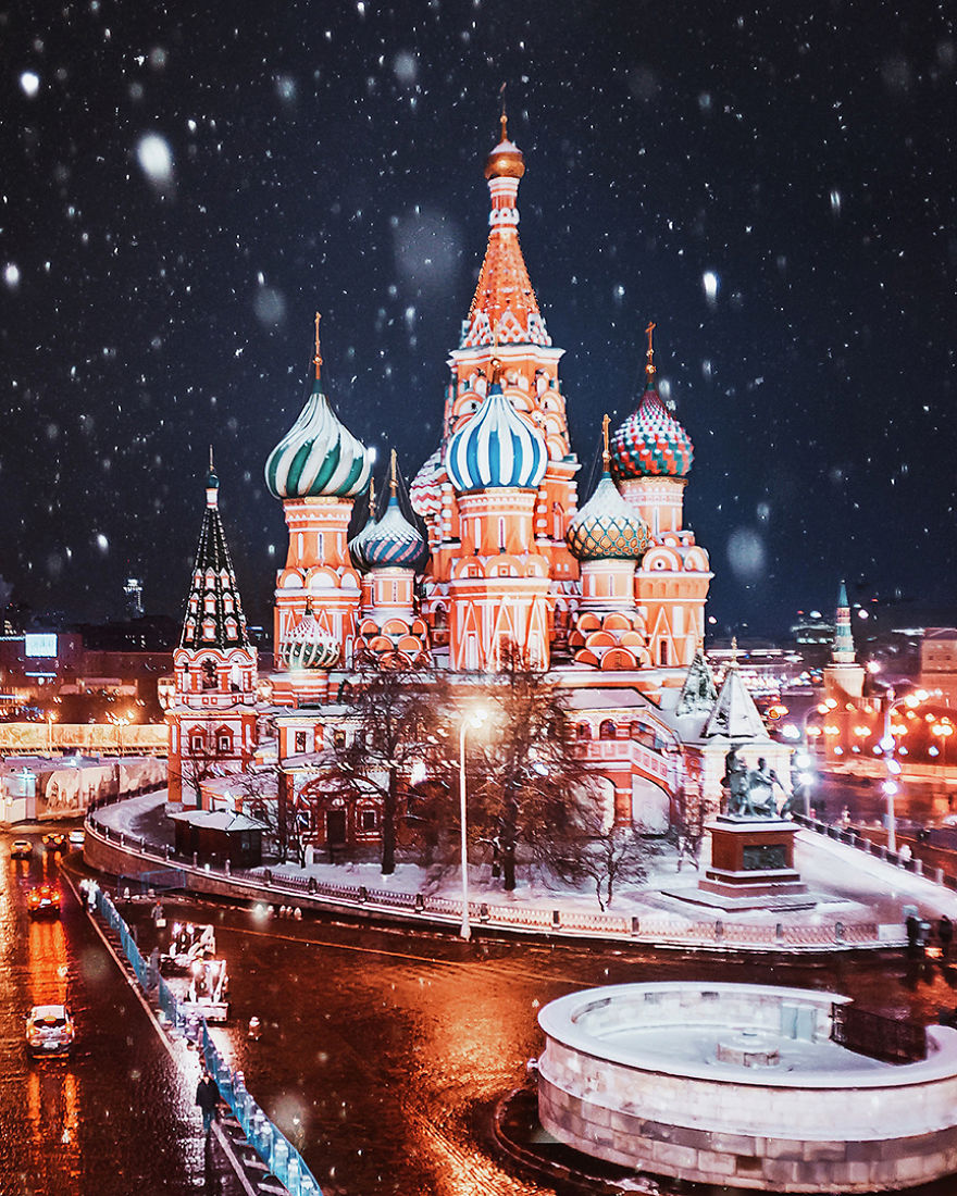 Москва красота