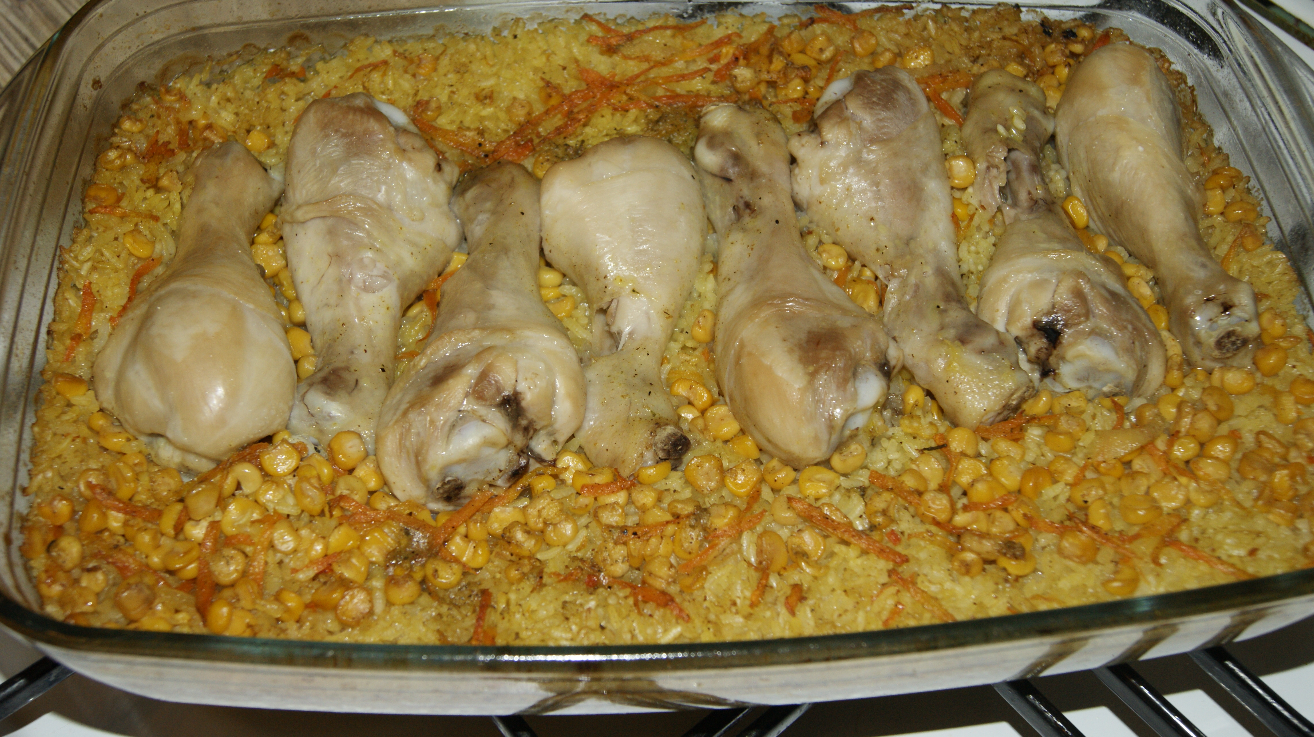 Курица с рисом в духовке рецепт самый вкусный и простой рецепт с фото пошагово