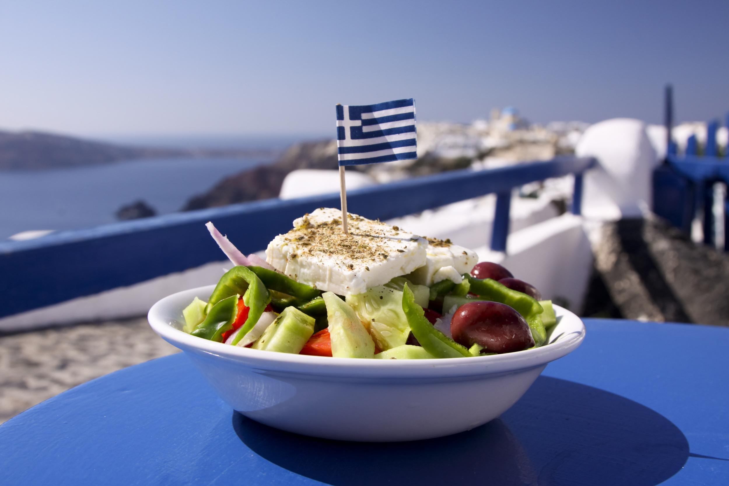 Национальное блюдо греции