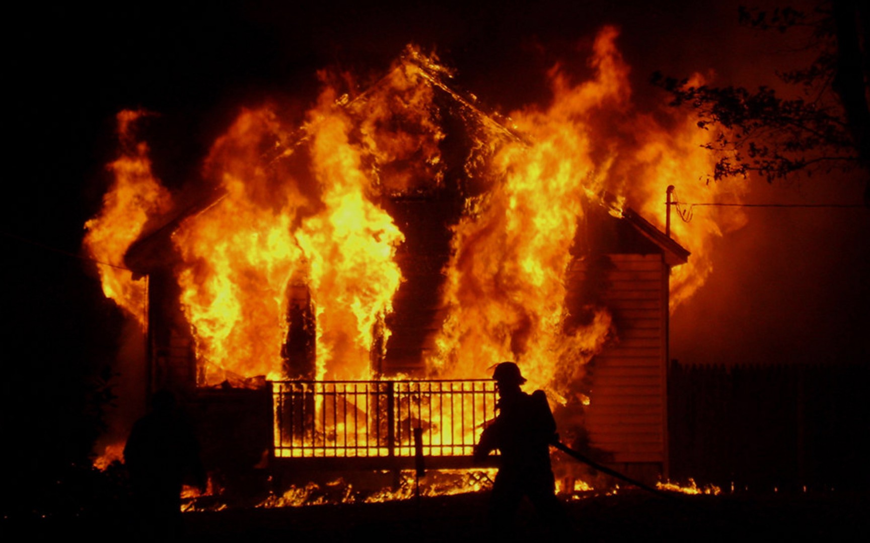 К чему снится пожар горел дом