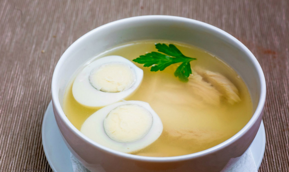Куриный суп с яйцом сколько в нем калорий