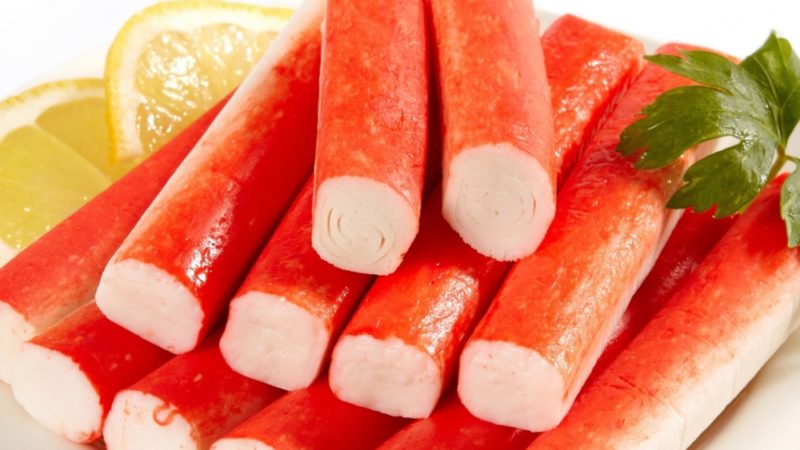 Сколько калорий в крабовых палочках, состав продукта, польза и вред для ...