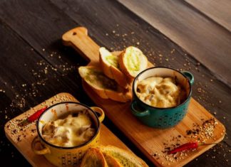 жульен с кальмарами